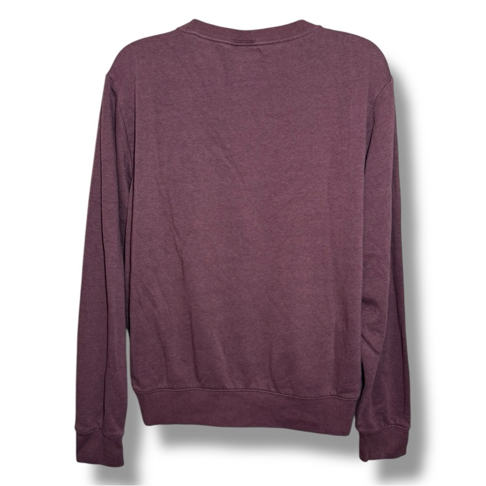Nike Women’s Club Crewneck Fleece Sweatshirt Maroon Size Small - Picture 4 of 8